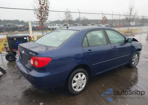 2005 Toyota Corolla Le z USA, uszkodzony, nr VIN 2T1BR32E35C330236